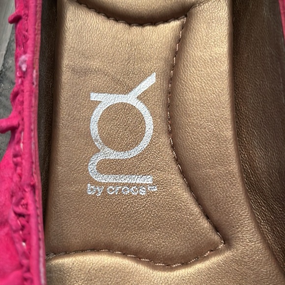 Woman’s pink felt shoe - Picture 4 of 4